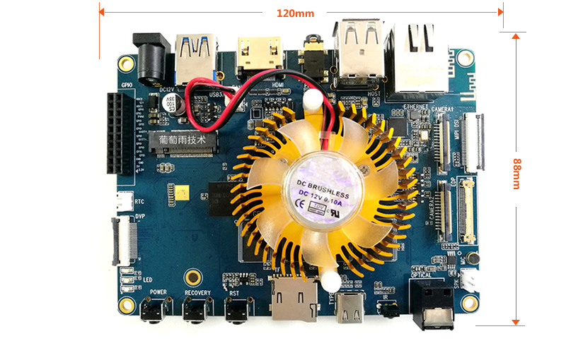 ubuntu single board computer size