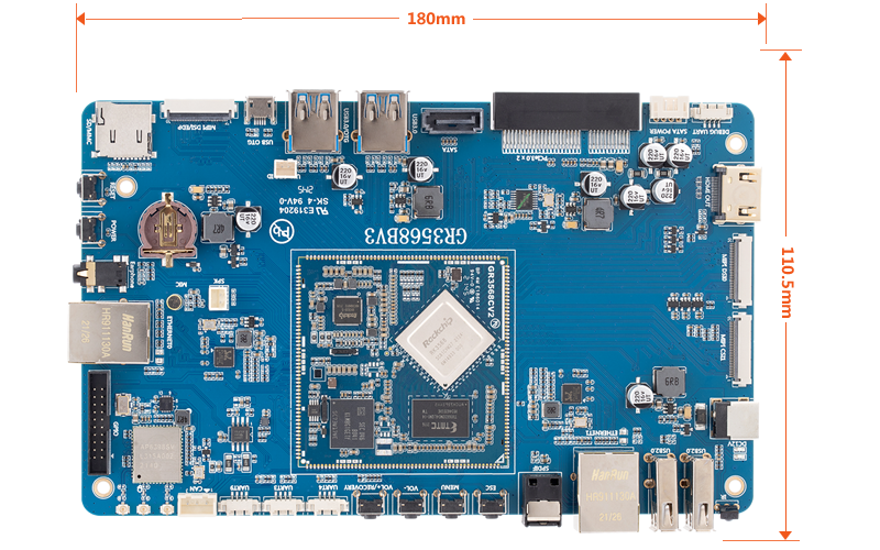 Development board size