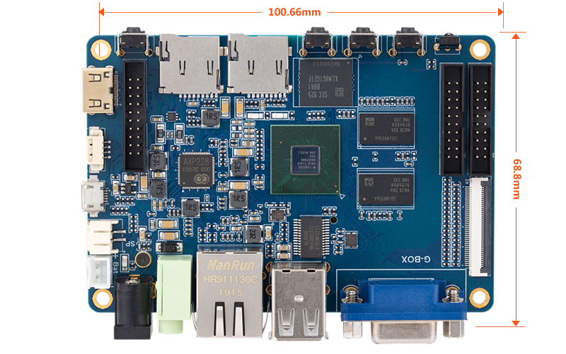 ubuntu single board computer size